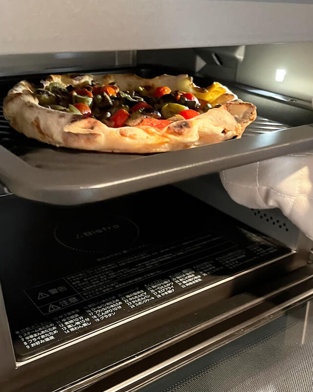 冷凍ピザの美味しい焼き方