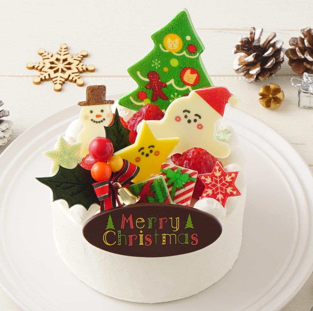【Cake.jp】 シナぷしゅ クリスマスケーキ