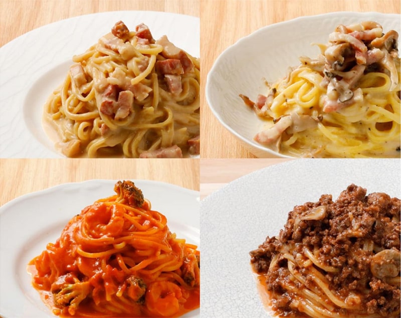 俺のイタリアン「パスタセット ４種セット」