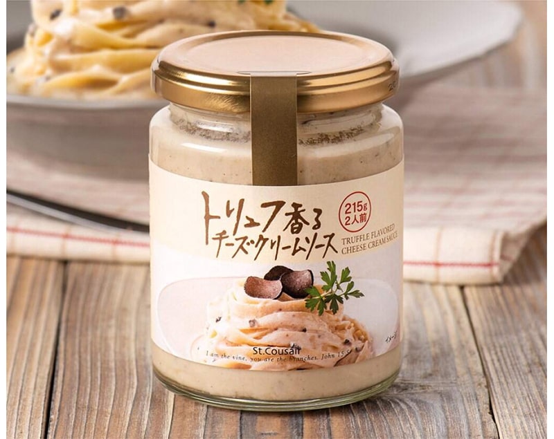 久世福商店（くぜふくしょうてん）　サンクゼール「トリュフ香るチーズクリームソース」）