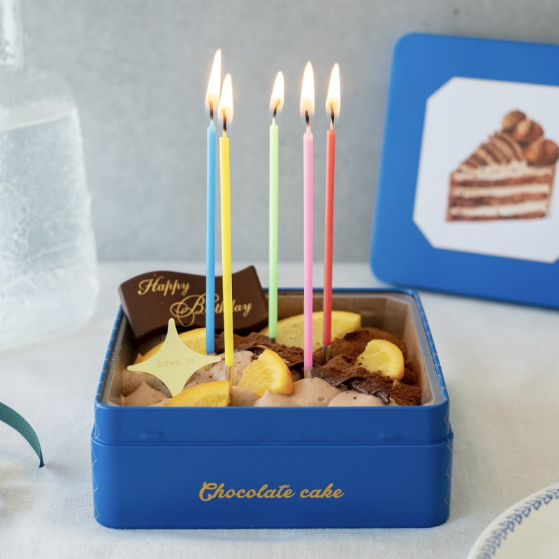  かわいい缶入りバースデーケーキ「SWEETS CAN」で誕生日をお祝いしよう♪