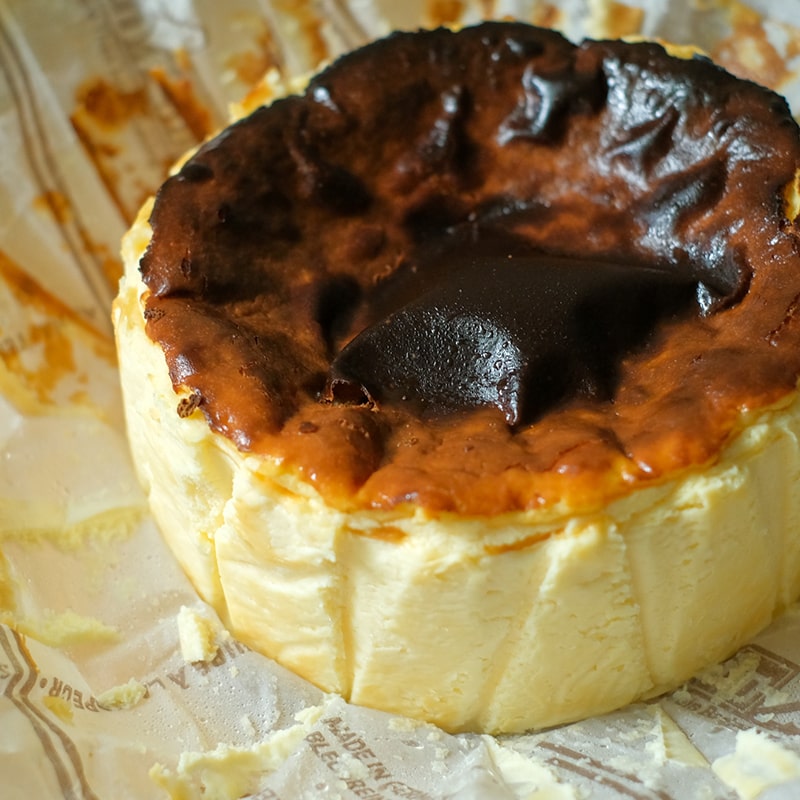 グルテンフリー熟成バスクチーズケーキレビュー