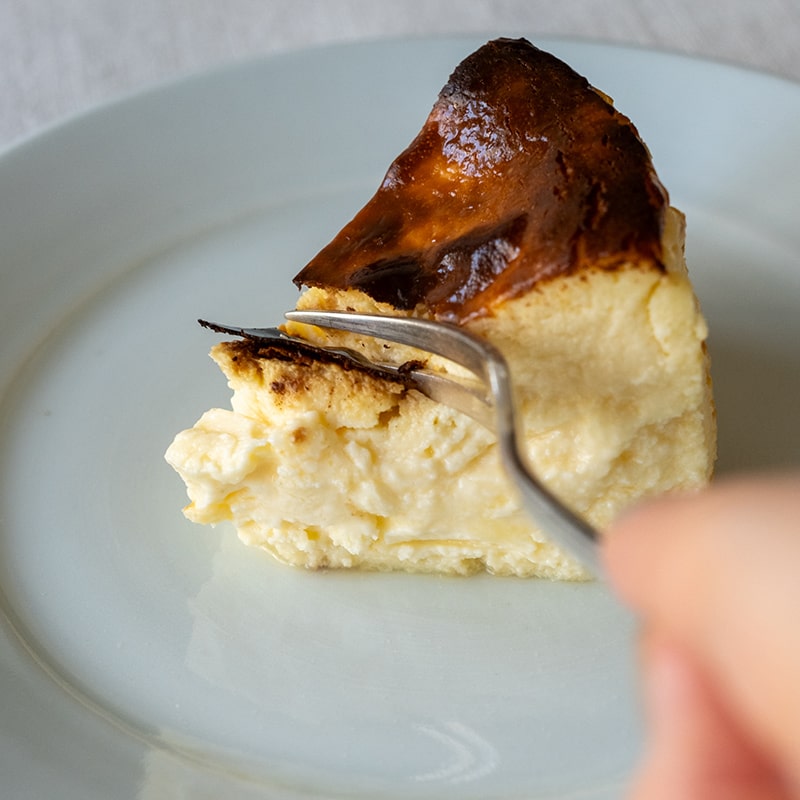非熟成バスクチーズケーキ