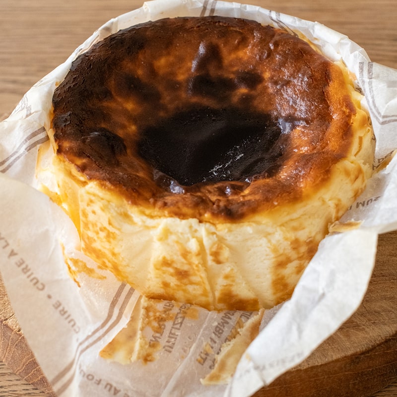 グルテンフリー熟成バスクチーズケーキレビュー